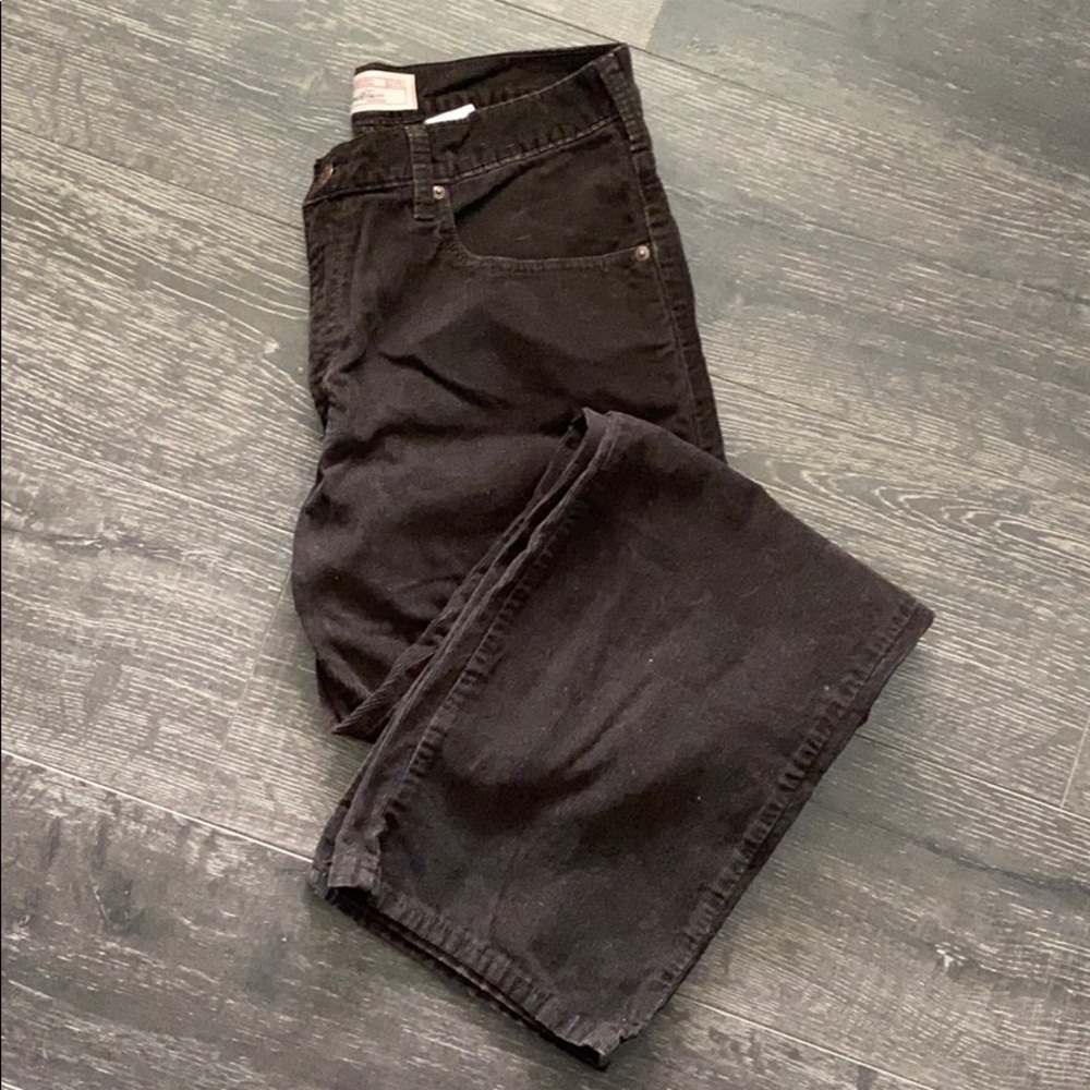 Dark brown cords